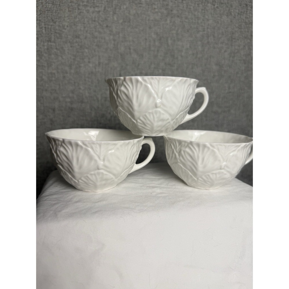 Coalport COUNTRYWARE White Leaf Bone China Tea Cup - Sold Separate - 3 Avail.